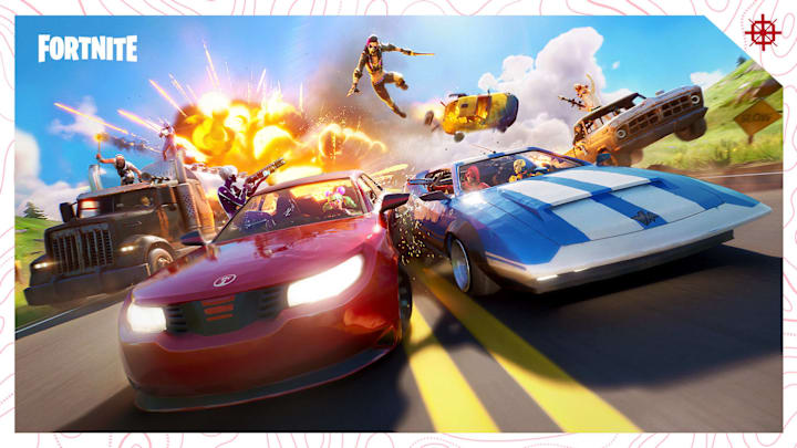 How to damage opponents in vehicles in Fortnite.