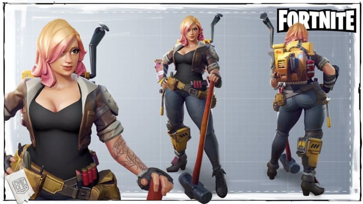 Epic Games teased a skin based on Penny, from Save the World, both on Twitter and in-game.
