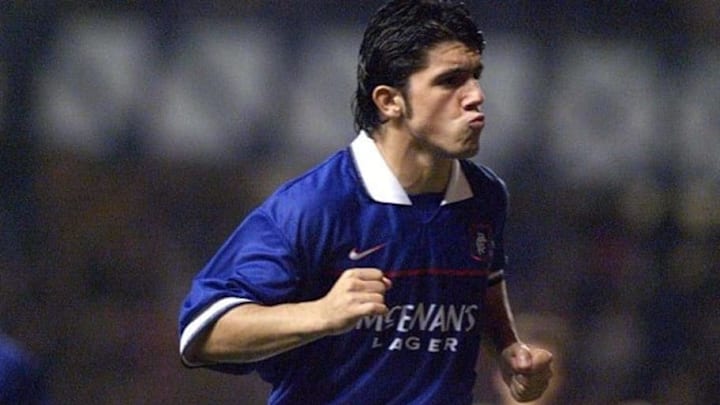 Gennaro Gattuso en su etapa en Escocia