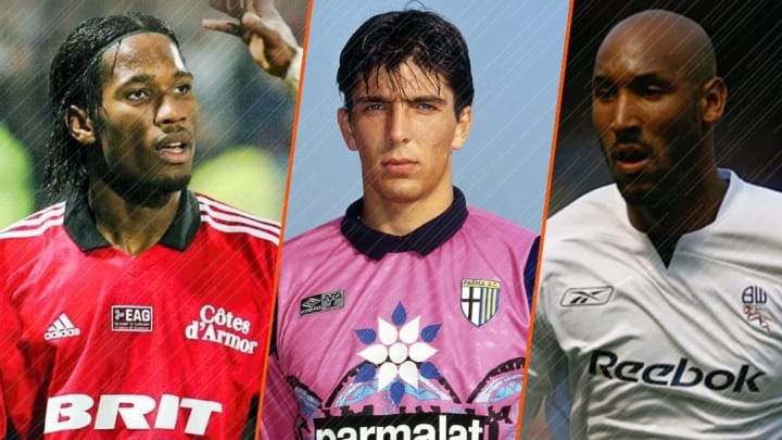 Didier Drogba, Gianluigi Buffon et Nicolas Anelka. Didier Drogba, Gianluigi Buffon et Nicolas Anelka.