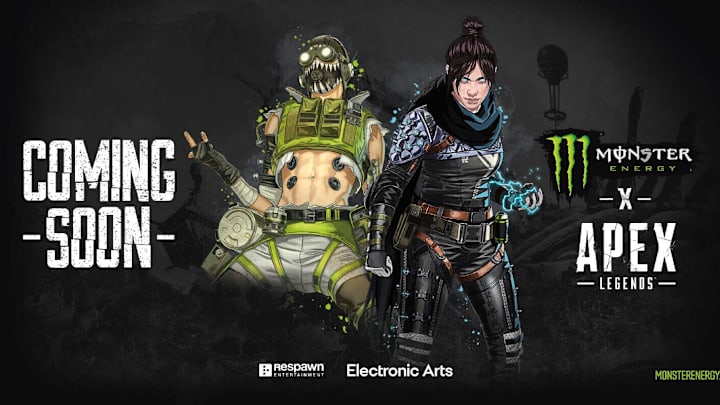 Apex Legends X Monster Energy Planned Cosmetics Collab Leaked Apex Legends X Monster Energy Planned Cosmetics Collab Leaked