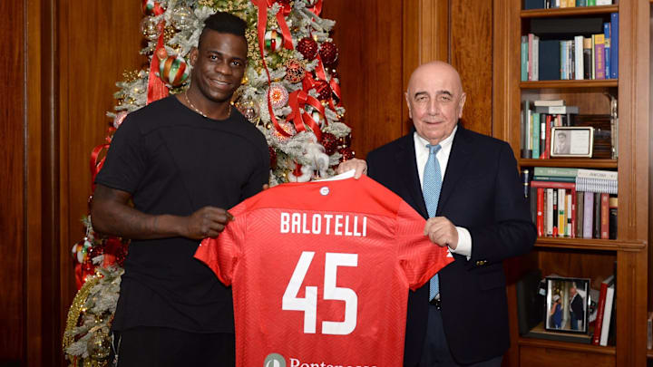 Mario Balotelli portera le numéro 45.