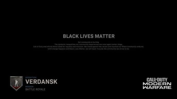 After delaying planned season 4 content in Modern Warfare, Infinity Ward and Activision are doubling down on their message in support of BLM.