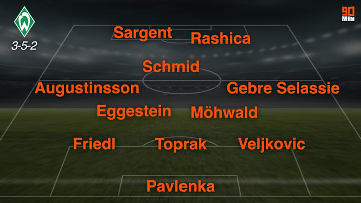 So könnte Werder gegen Bielefeld starten