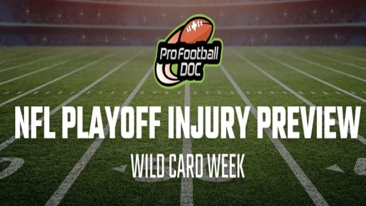 Injury report for the Tampa Bay Buccaneers vs Washington Wild Card Weekend matchup from ProFootballDoc.