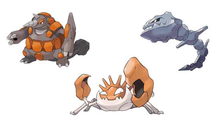Giovanni's second slot will either be Kingler, Steelix or Rhyperior.