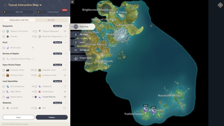 Genshin Impact Interactive Map: What is it?