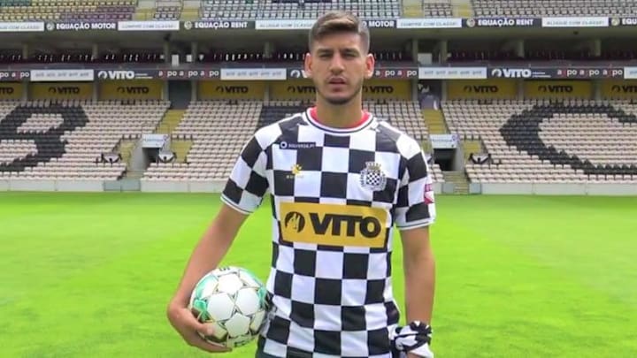 Alejandro Gómez vive su primera aventura en Europa con el Boavista.