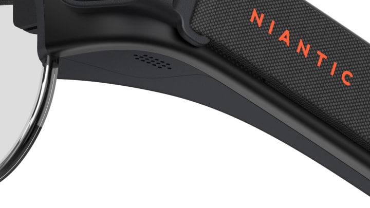 John Hanke, CEO of the well-known Pokemon GO augmented reality (AR) mobile developer, Niantic Labs, tweeted a close-up image of Niantic glasses. John Hanke, CEO of the well-known Pokemon GO augmented reality (AR) mobile developer, Niantic Labs, tweeted a close-up image of Niantic glasses.