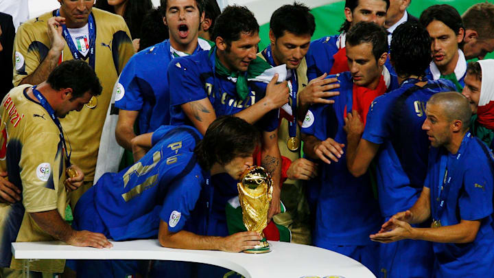 Andrea Pirlo World Cup Trophy