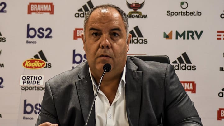 O dirigente não poupou críticas à CBF durante coletiva realizada nesta quinta-feira. O dirigente não poupou críticas à CBF durante coletiva realizada nesta quinta-feira.