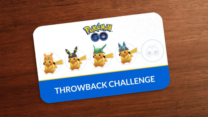Are you ready to be a Pokémon GO Throwback Challenge Champion?