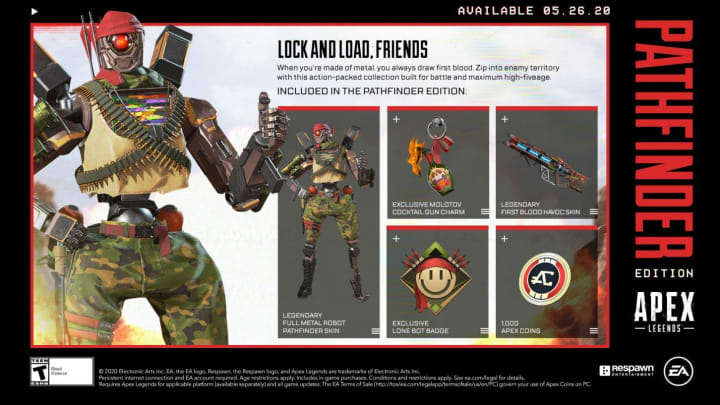 How do you get your hands on the new Pathfinder Edition skin in Apex Legends?
