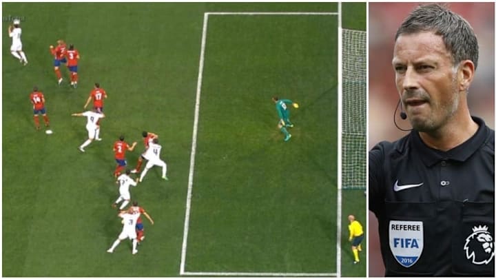 Ramos đã ở trong tư thế việt vị Ramos đã ở trong tư thế việt vị
