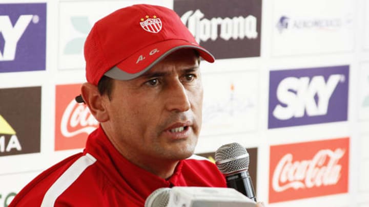Luis Armando González durante su etapa en Necaxa