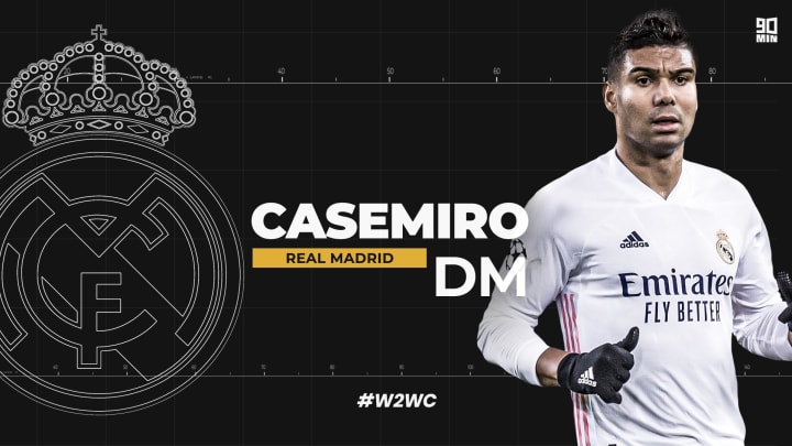 Casemiro has been a steady, reliable, world class performer for Real Madrid | #W2WC