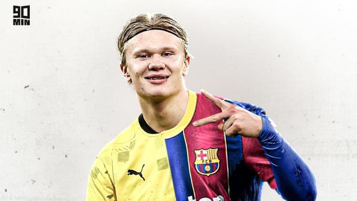 Le FC Barcelone est prêt à tout pour recruter Erling Haaland. Le FC Barcelone est prêt à tout pour recruter Erling Haaland.
