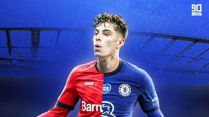 Kai Havertz va sauf retournement de situation s'engager avec les Blues de Chelsea dans les prochains jours Kai Havertz va sauf retournement de situation s'engager avec les Blues de Chelsea dans les prochains jours