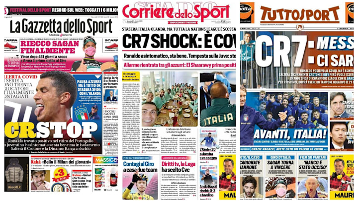 Rassegna Stampa del 14 ottobre 2020 Rassegna Stampa del 14 ottobre 2020