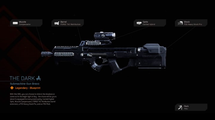The Dark Warzone Blueprint How To Earn The P90 Skin And Build