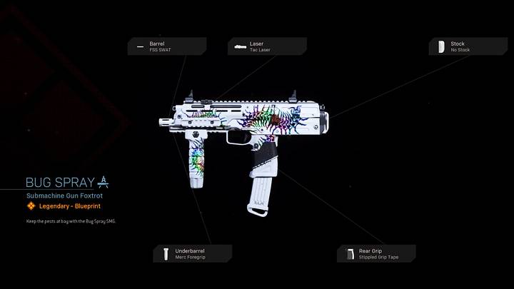 Bug Spray Warzone Blueprint How To Earn The MP7 Build And Skin