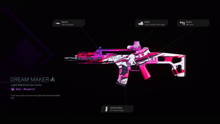 Dream Maker Warzone Blueprint How To Get The Holger 26 Blueprint