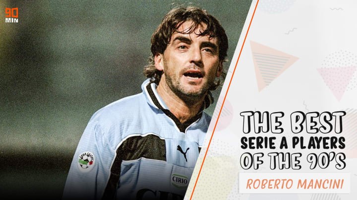 Roberto Mancini evolved into an icon at Sampdoria
