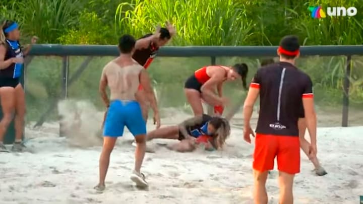 Exaball provocó una pelea entre los participantes Exaball provocó una pelea entre los participantes