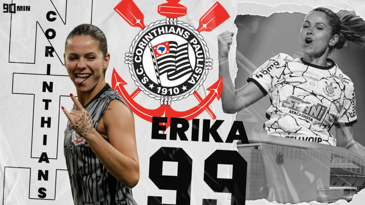 Zagueira Erika é um dos pilares do Corinthians Feminino Zagueira Erika é um dos pilares do Corinthians Feminino