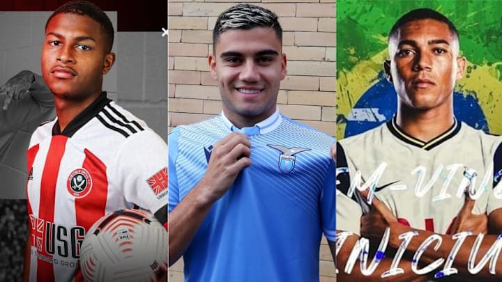 Rhian Brewster, Andreas Perreira, Vinicius Rhian Brewster, Andreas Perreira, Vinicius