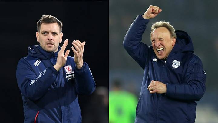 Jonathan Woodgate and Neil Warnock, Middlesbrough Jonathan Woodgate and Neil Warnock, Middlesbrough