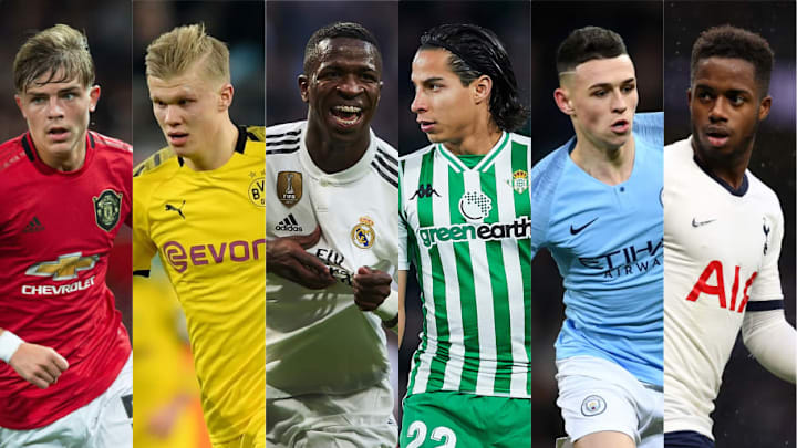 Williams, Haland, Vinicius, Lainez, Foden, Sessegnon