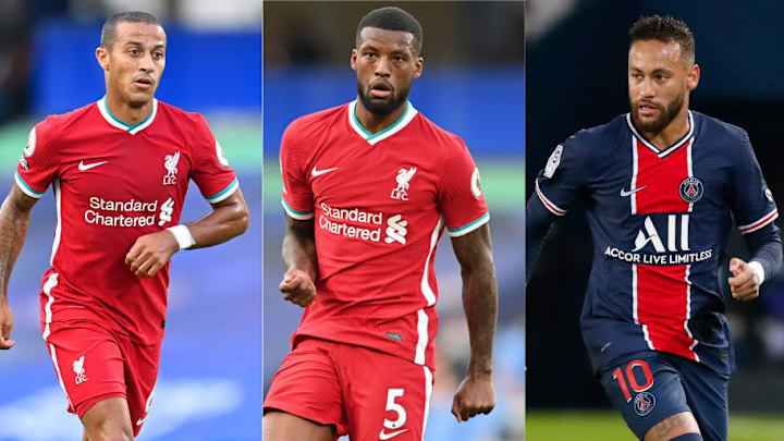 Thiago Alcantara, Gini Wijnaldum, Neynar