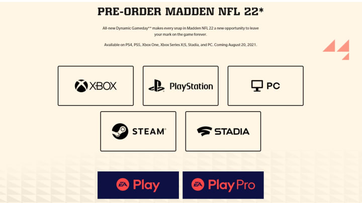 How to Pre-Order Madden NFL 22