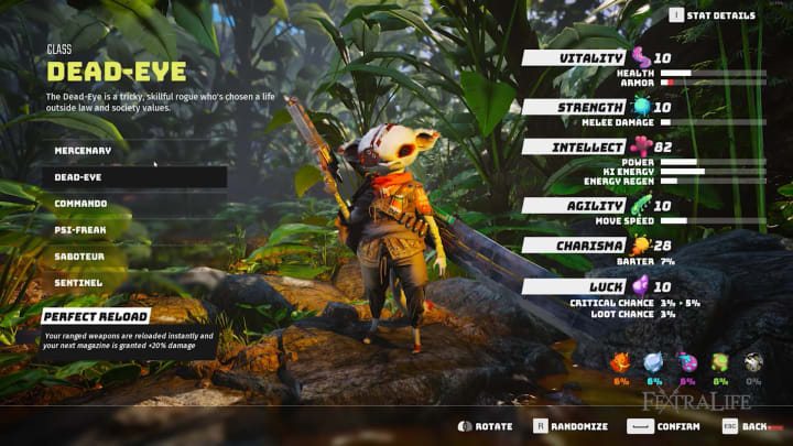 Biomutant Class System: How Does it Work?