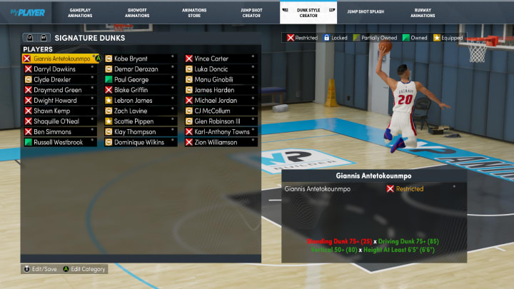 Here's a breakdown of the brand-new Dunk Style Creator in NBA 2K22 MyCareer on Next Gen.