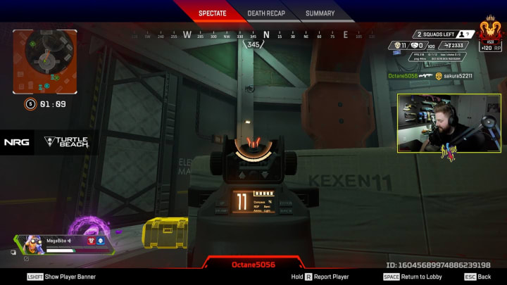 Apex Legends Cheater Banned Live On Nrg Rogue S Stream