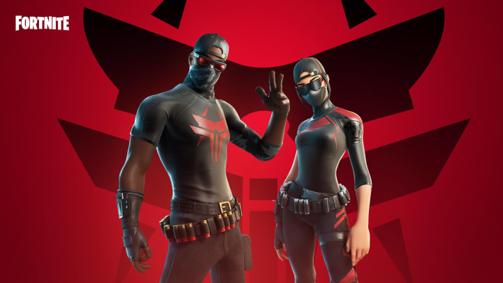 Fortnite Black Red Skin Scarlet Commander Fortnite How Much Does It Cost