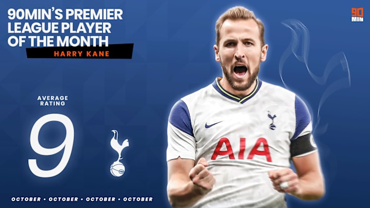 90min’s Premier League Player of the Month – October: Harry Kane