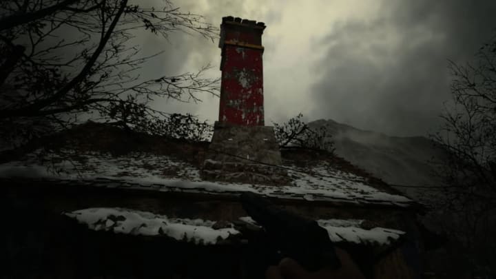 The red chimney can be found after getting past a few obstacles