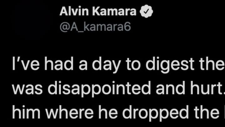 New Orleans Saints RB Alvin Kamara revealed he spoke with Drew Brees this week.
