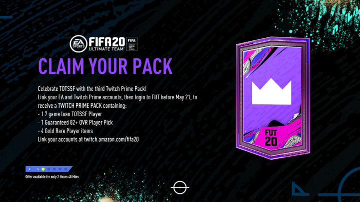 FUT and Twitch Prime will have another gift coming out today May 21.