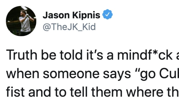 Jason Kipnis isn't all in on being a Cubs fan right now