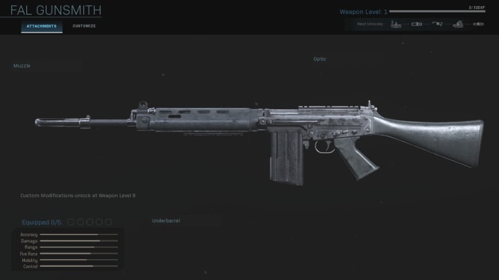 Here are the best attachments to use on the FAL in Warzone.