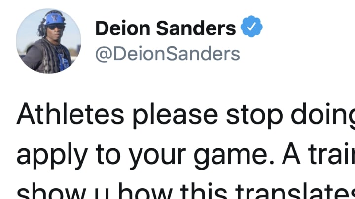 Deion Sanders is fed up with goofy, nonsensical football drills