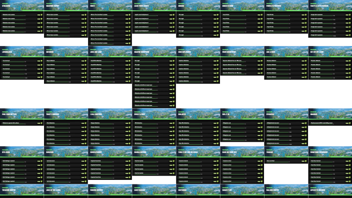 All the Punch Cards in Fortnite listed.