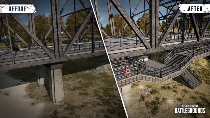 Avant Et Après Le Pont