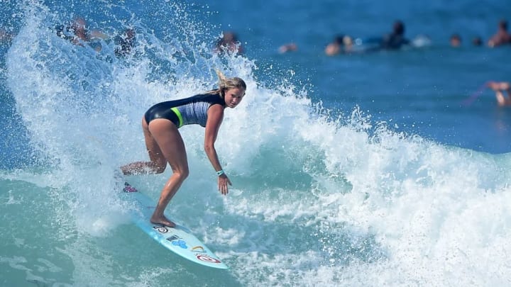 Bethany is one of the Wild Cards in the Swatch Women's Pro that is being run in conjunction with the Hurley Pro. 