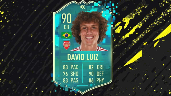 David Luiz received a TOTY Flashback card in FIFA 20 on Tuesday David Luiz received a TOTY Flashback card in FIFA 20 on Tuesday