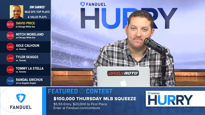 David Price Provides Best Fantasy Floor of Wednesday Night Slate